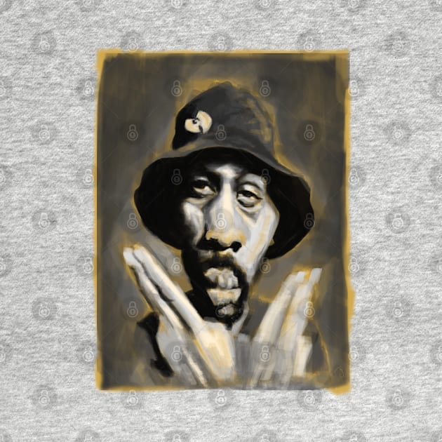 RZA Caricature JC by J Carlo 